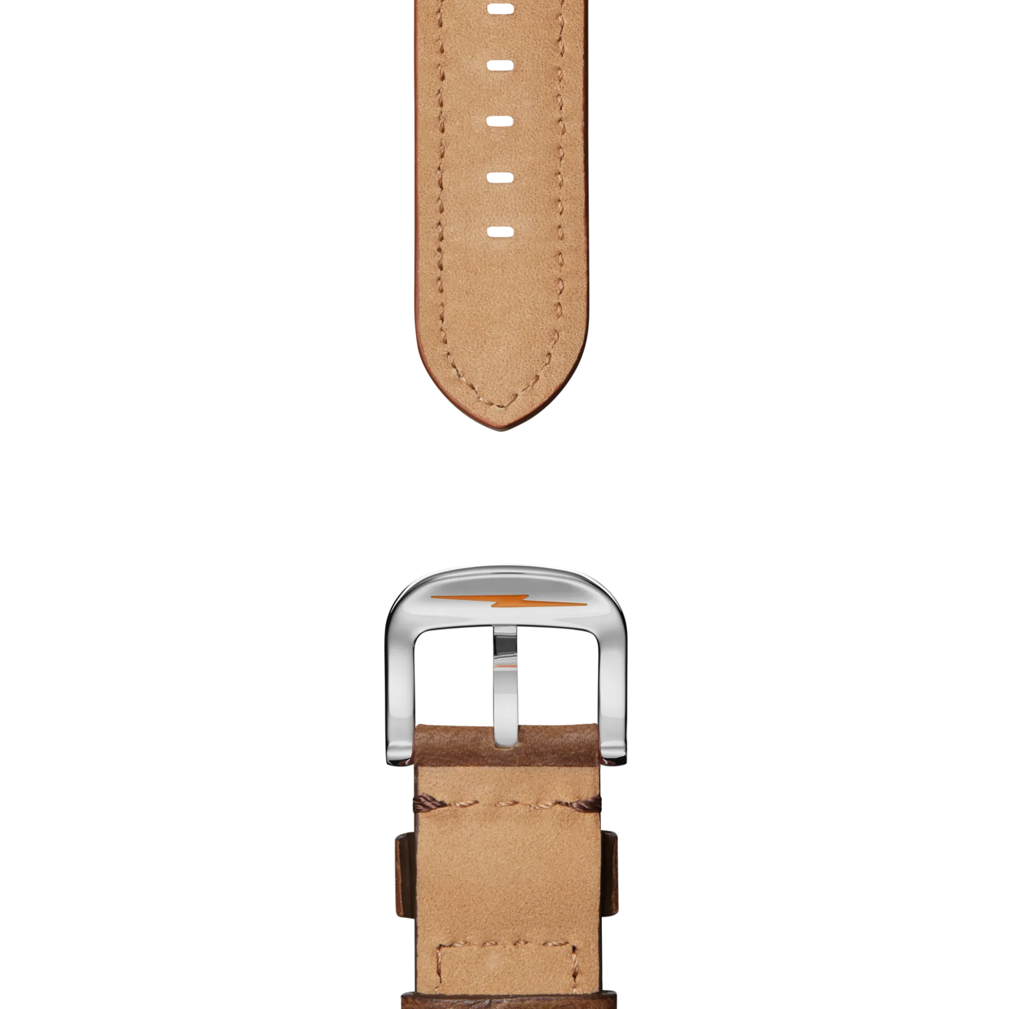 Shinola Extra Long Watch Straps|24Mm|24mm British Tan Leather Watch Strap (XL)