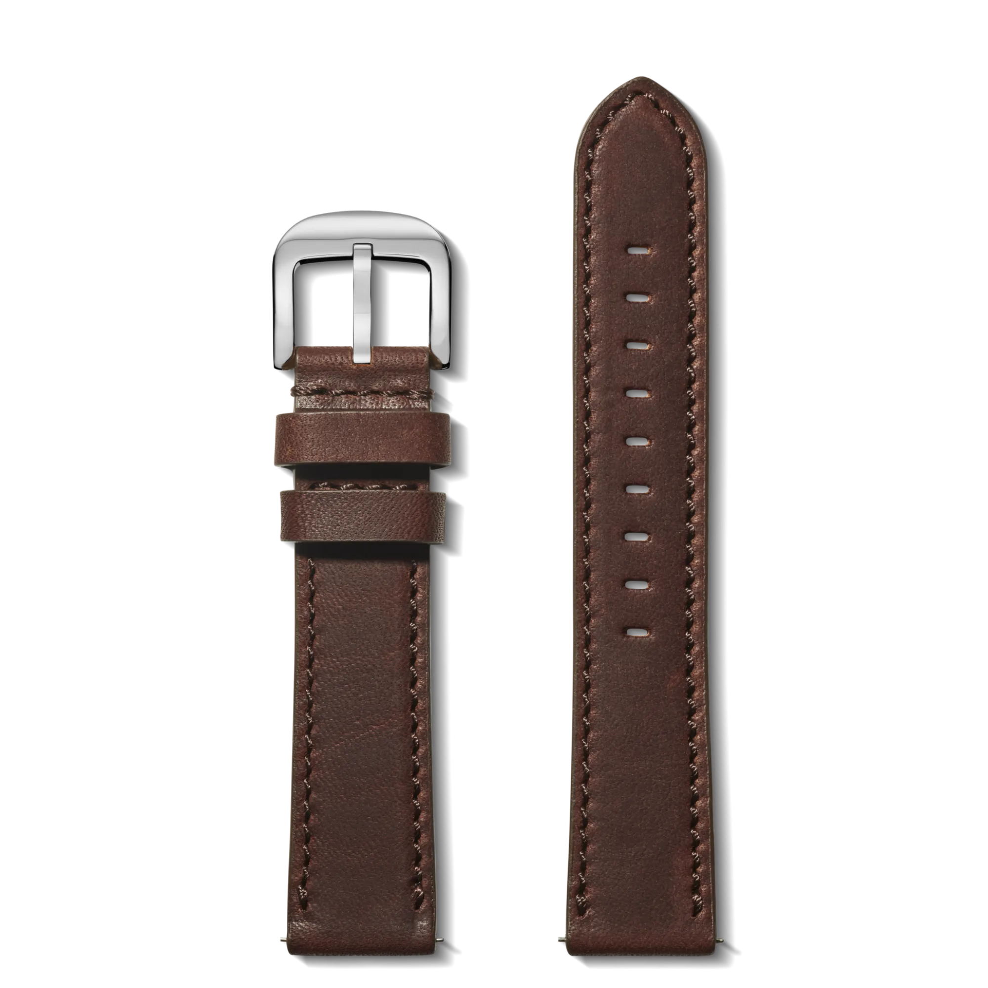 Shinola Extra Long Watch Straps|Shop All Straps|20mm Cattail Leather Watch Strap (XL)