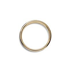 Shinola Rings|Engravable|4mm Flat Band Yellow Gold