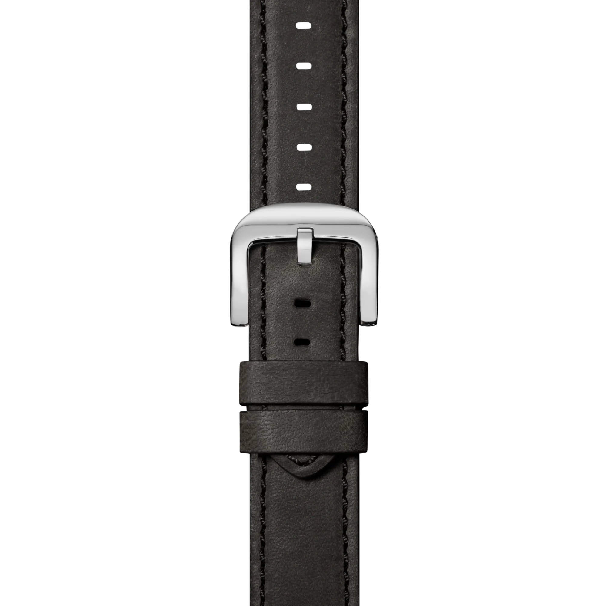 Shinola 22Mm|Shop All Straps|22mm Grizzly Leather Watch Strap Black