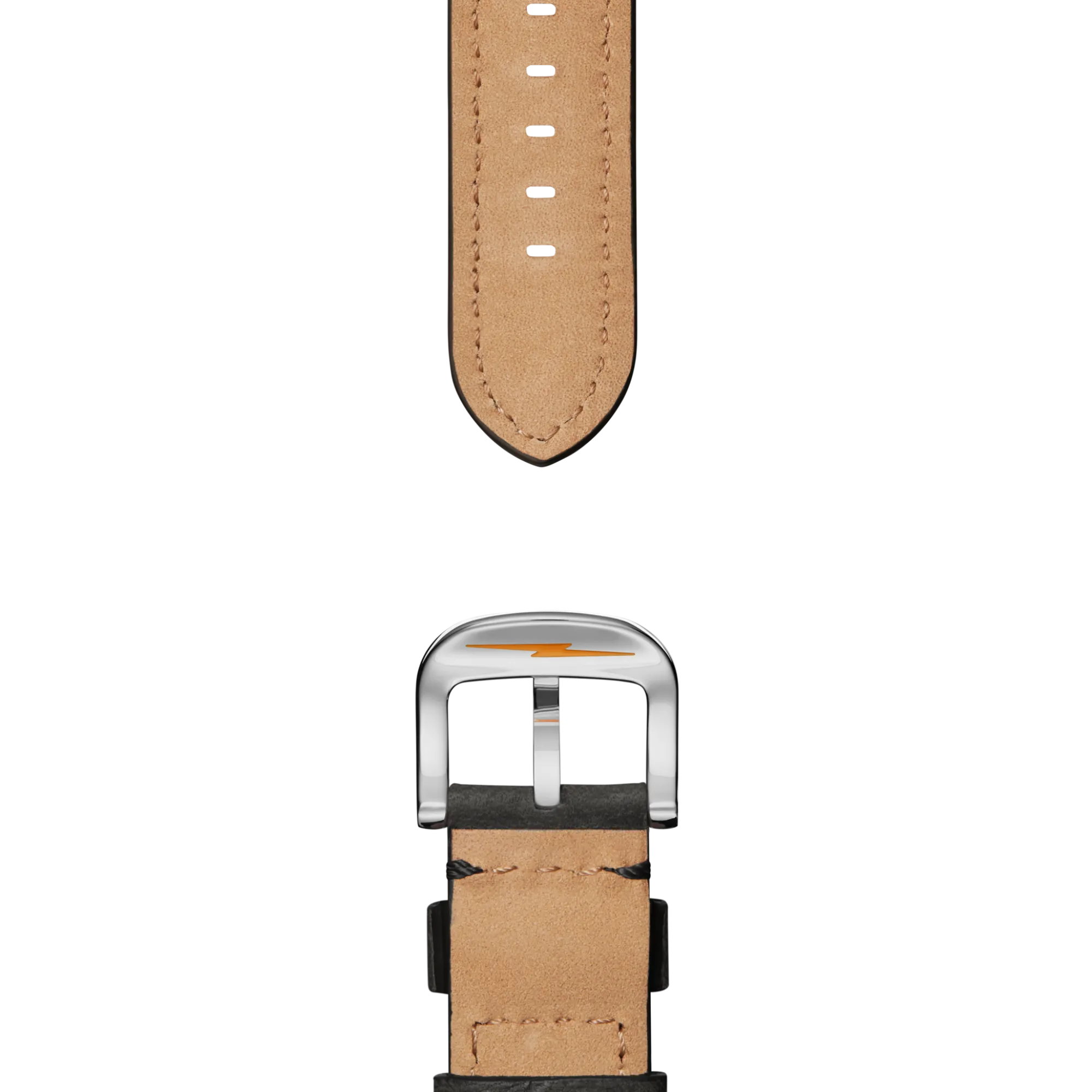 Shinola Shop All Straps|24Mm|24mm Grizzly Black Leather Watch Strap