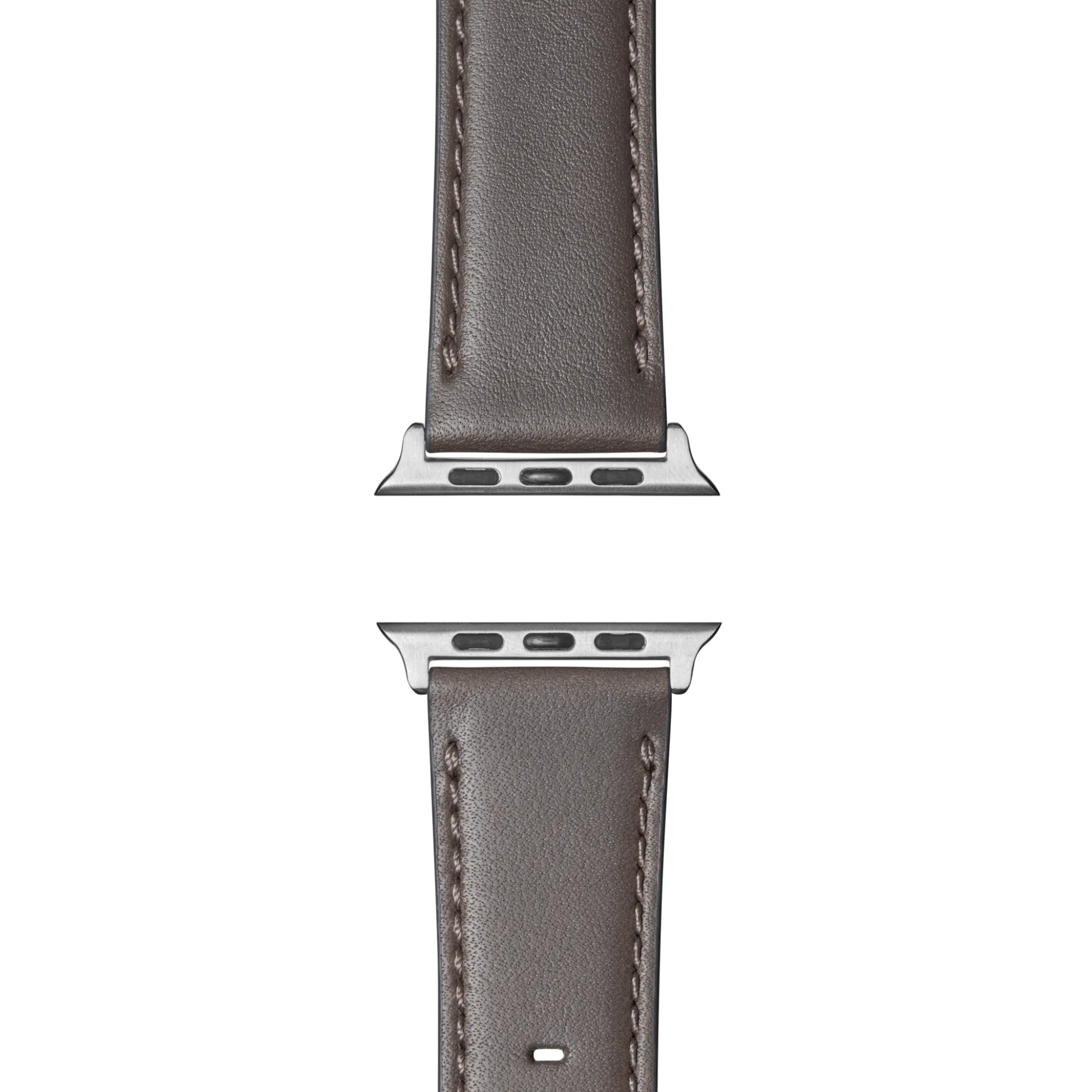 Shinola Shop All Straps|Apple Watch® Compatible|20mm Heather Gray Leather Apple Watch Strap