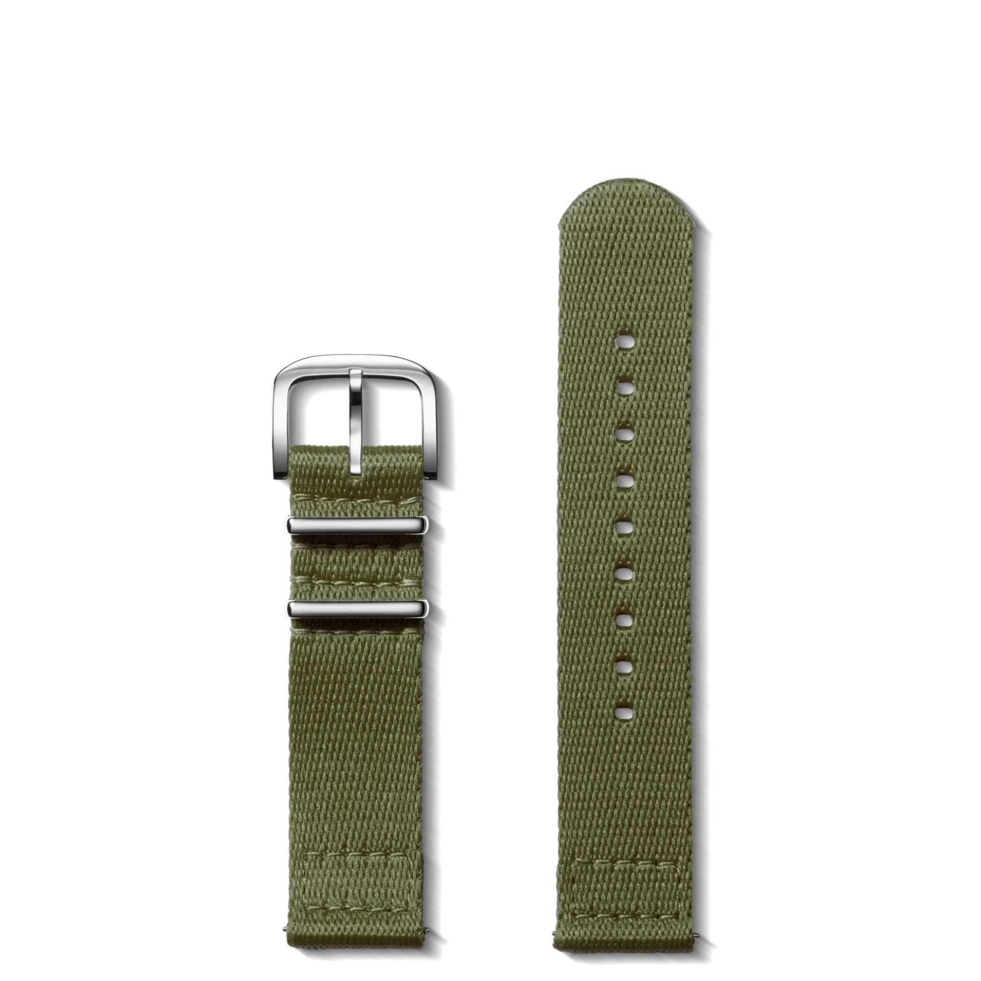 Shinola Shop All Straps|Nylon|20mm Khaki G10 Nylon Watch Strap