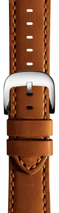 Shinola Shop All Straps|Leather|20mm Leather Watch Strap Tan