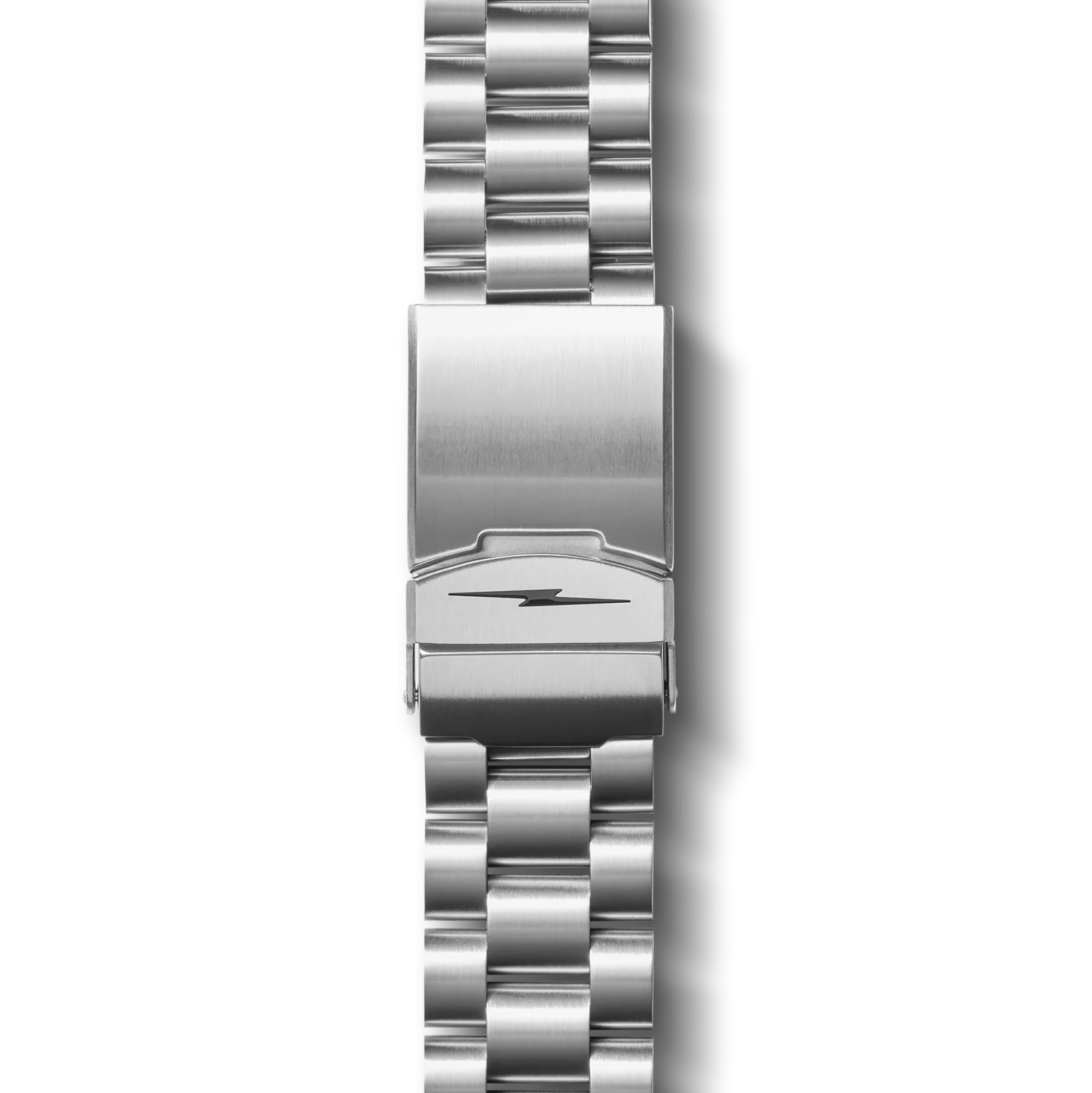 Shinola Shop All Straps|Metal|22mm Monster Stainless Steel 3-Link Bracelet