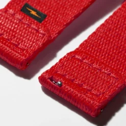 Shinola Shop All Straps|24Mm|24mm Red Split Nylon Apple Watch Strap