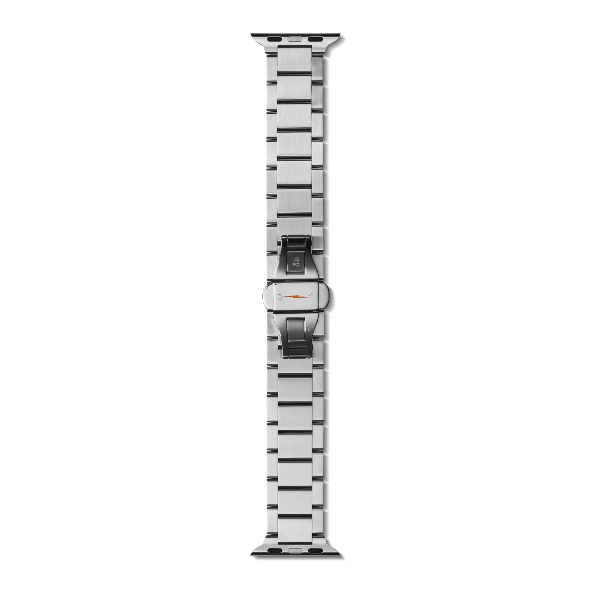 Shinola Metal|Apple Watch® Compatible|20mm Stainless Steel 3-Link Apple Watch Bracelet