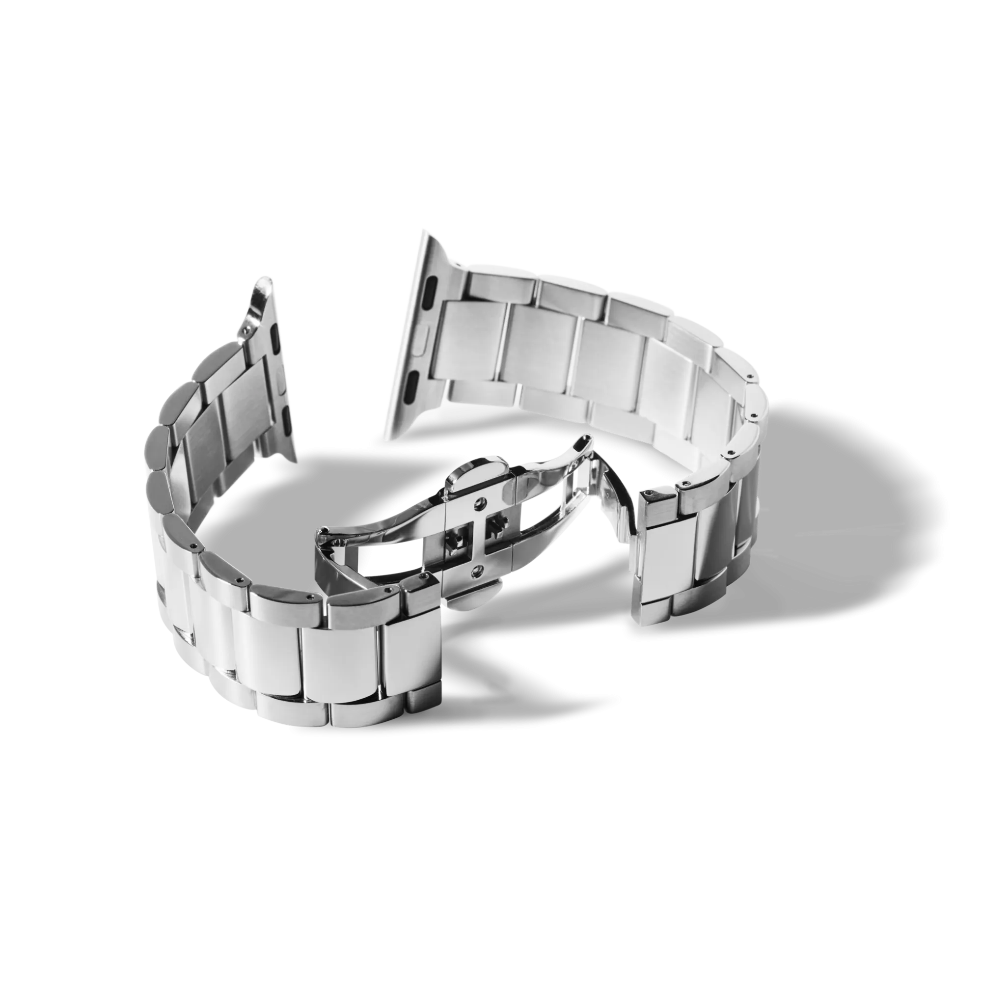 Shinola Metal|24Mm|24mm Stainless Steel 3-Link Apple Watch Bracelet