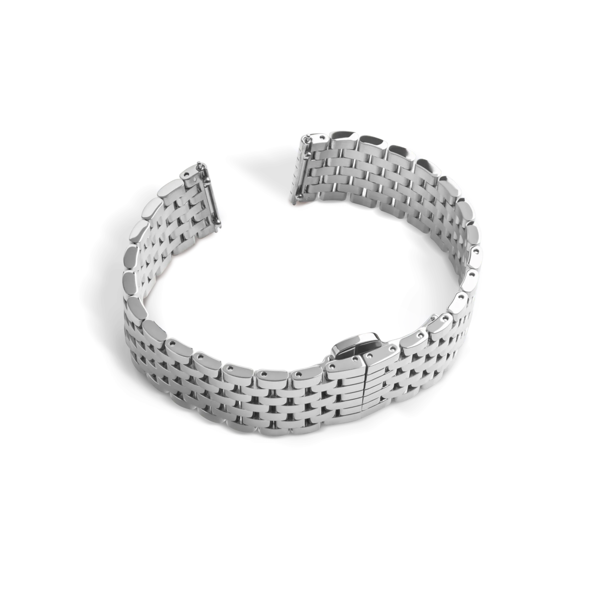 Shinola Shop All Straps|Metal|16mm Stainless Steel 7-Link Bracelet