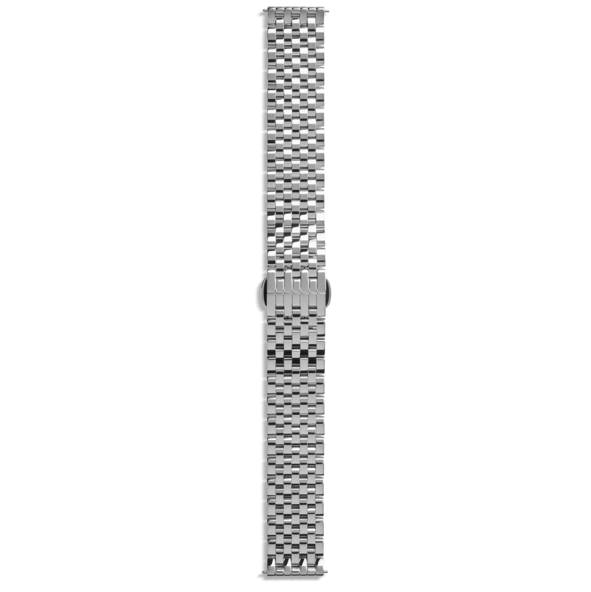 Shinola Shop All Straps|Metal|16mm Stainless Steel 7-Link Bracelet