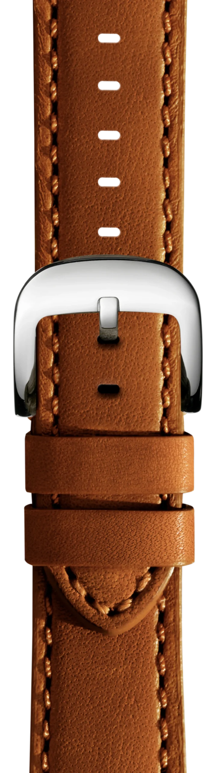 Shinola Shop All Straps|Leather|18mm Leather Watch Strap Tan
