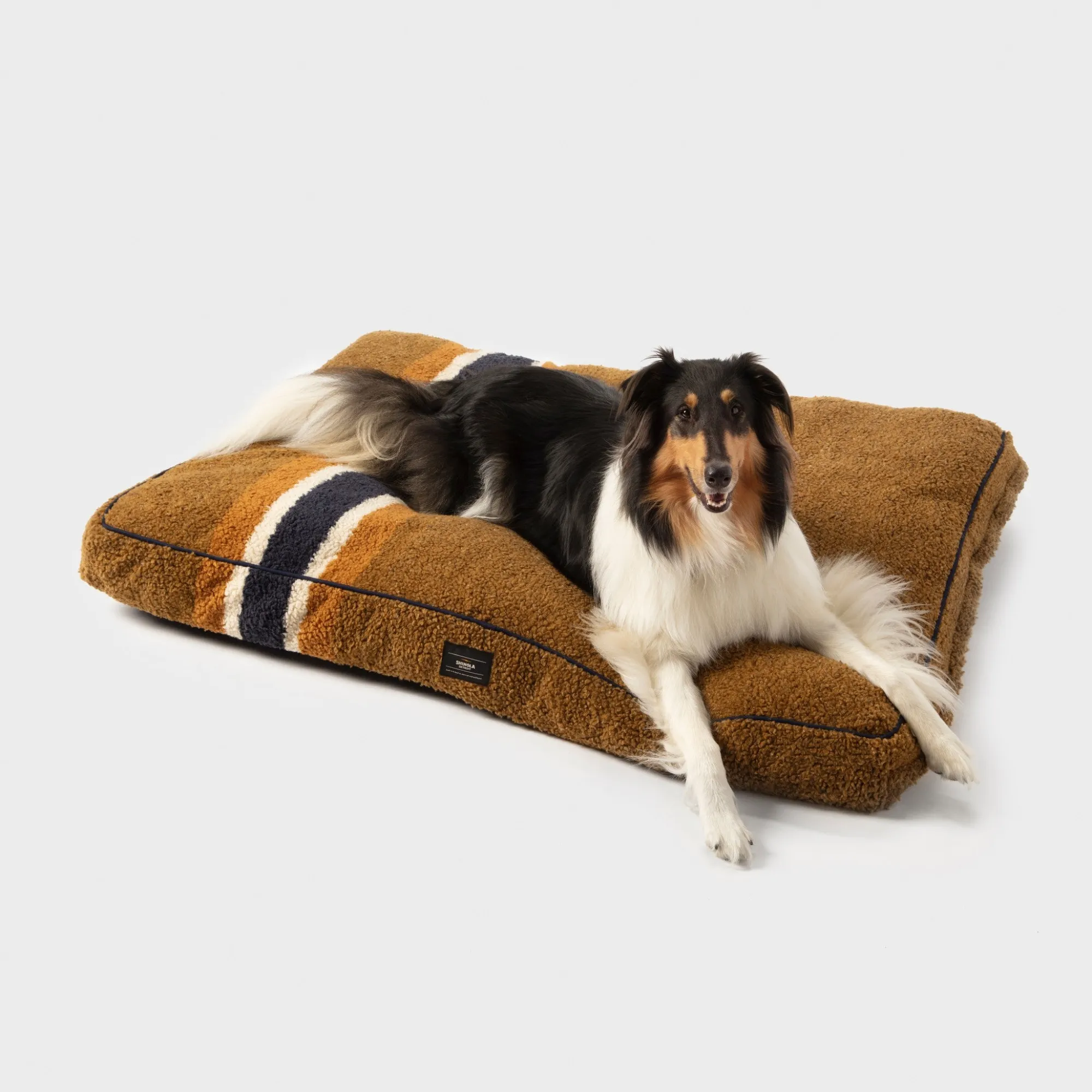 Shinola Shop All|Shop All Home|Napper Pillow Dog Bed Oat Stripe