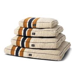 Shinola Shop All|Shop All Home|Napper Pillow Dog Bed Tan Stripe