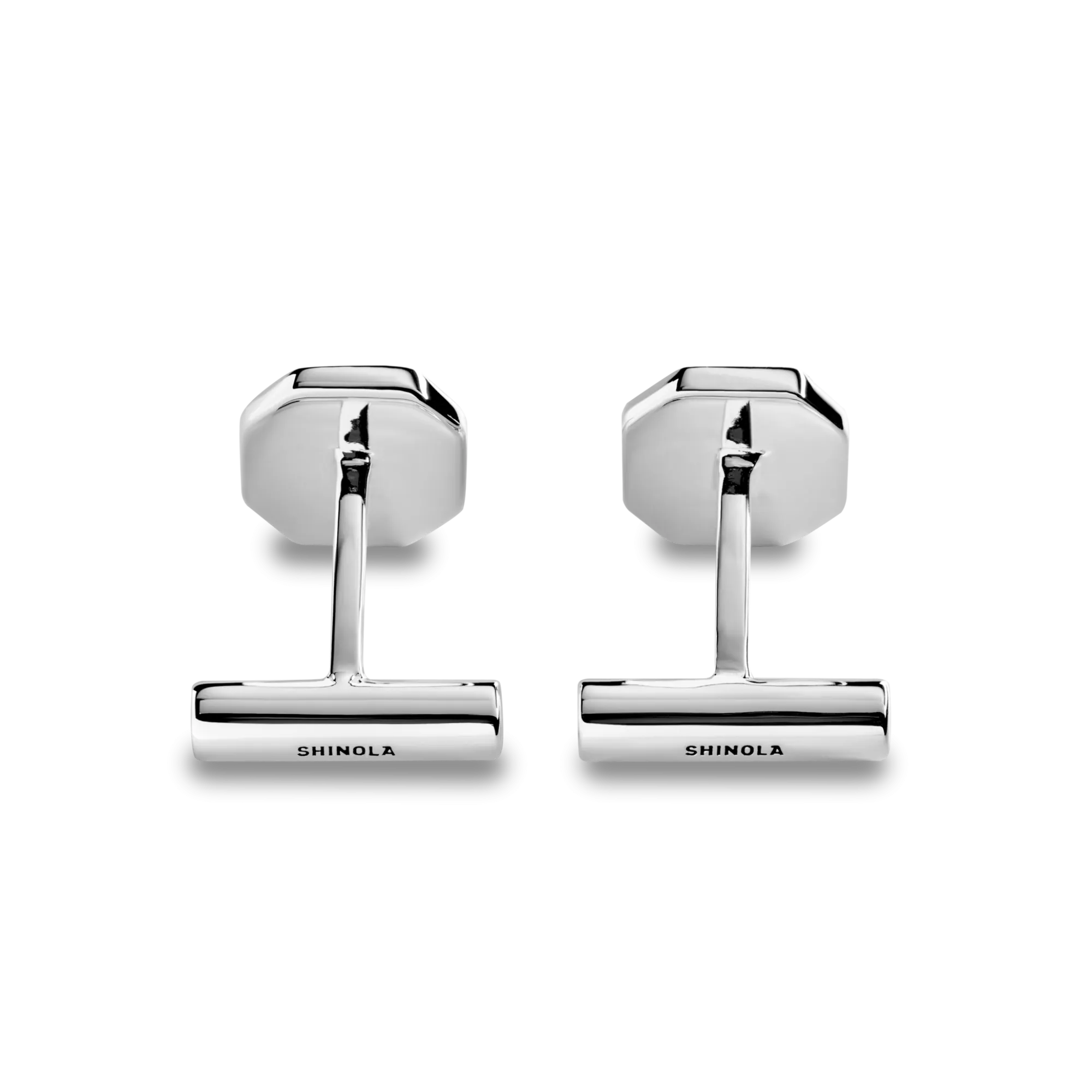 Shinola Engravable|Personalizable|Octagonal Cufflinks