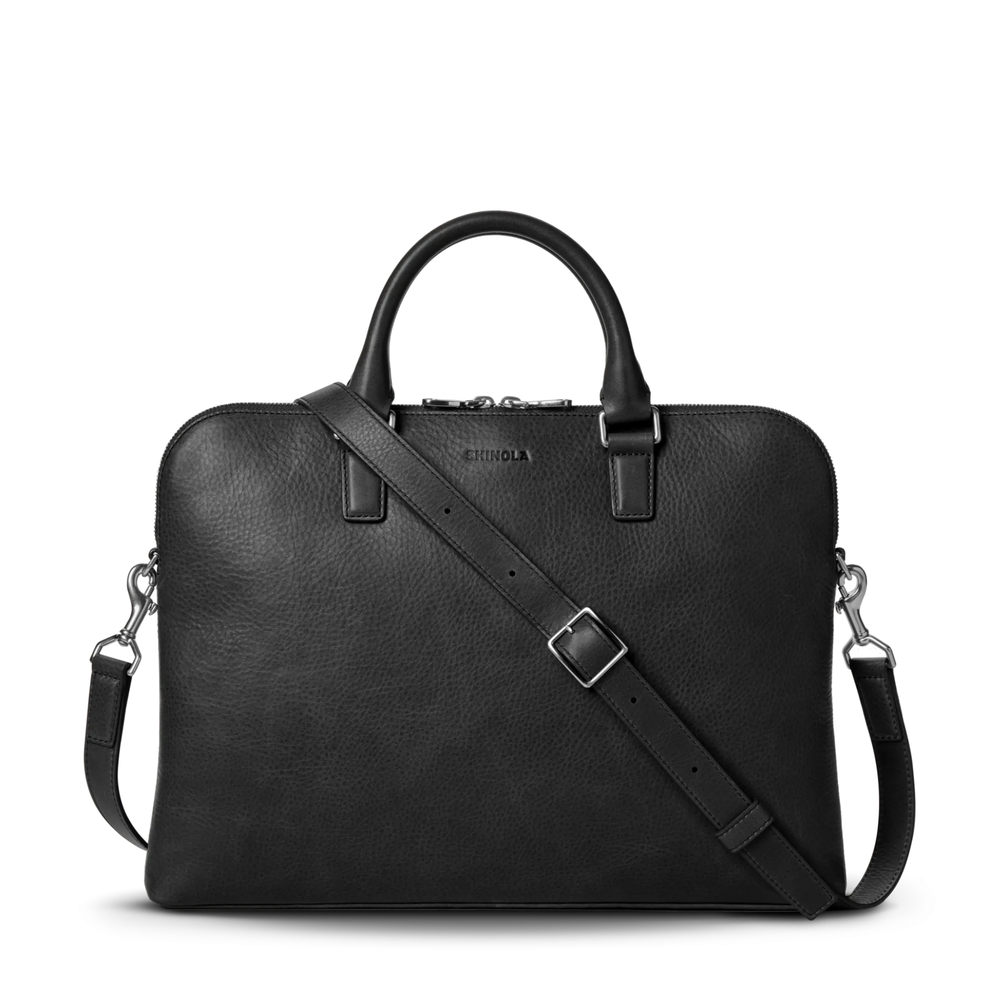 Shinola Briefcases|Shop All Men'S Leather & Bags|Portfolio Briefcase Black