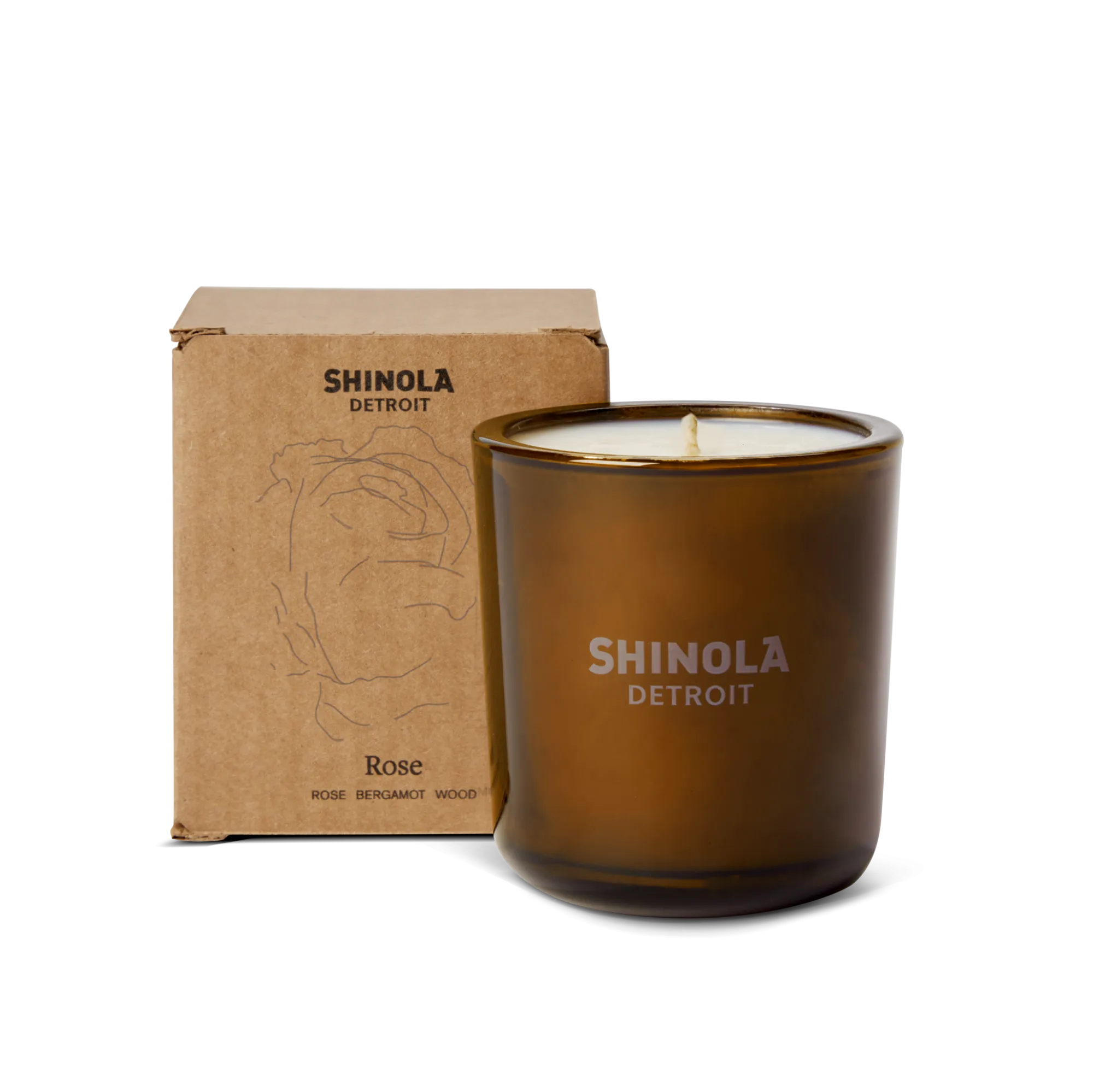 Shinola Shop All|Shop All Home|Rose 8 oz Scented Candle