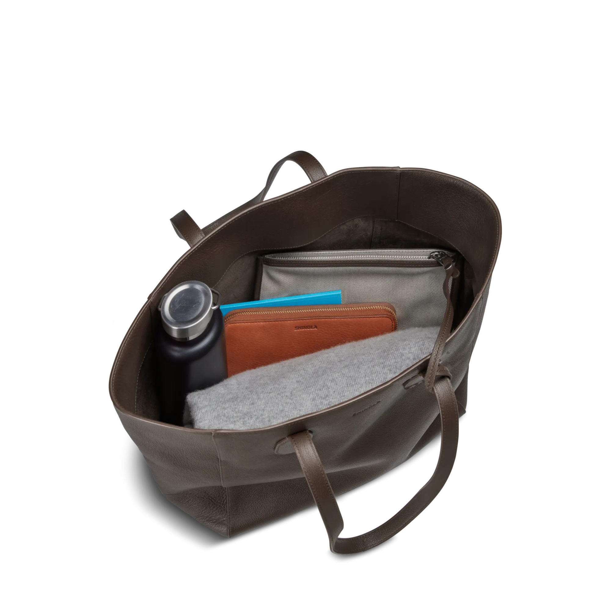Shinola Tote Bags|New Arrivals|Runabout Tote Bag Espresso