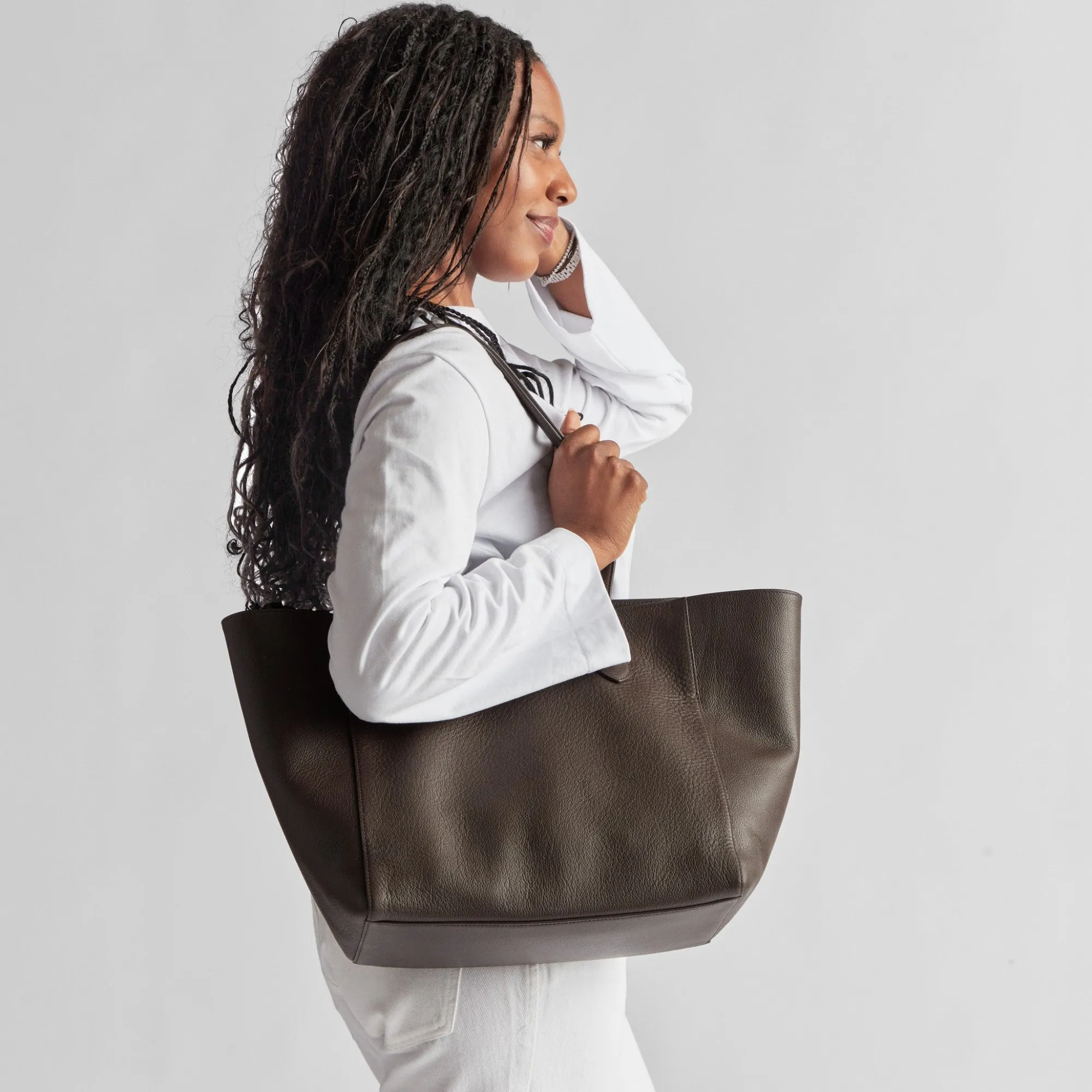 Shinola Tote Bags|New Arrivals|Runabout Tote Bag Espresso