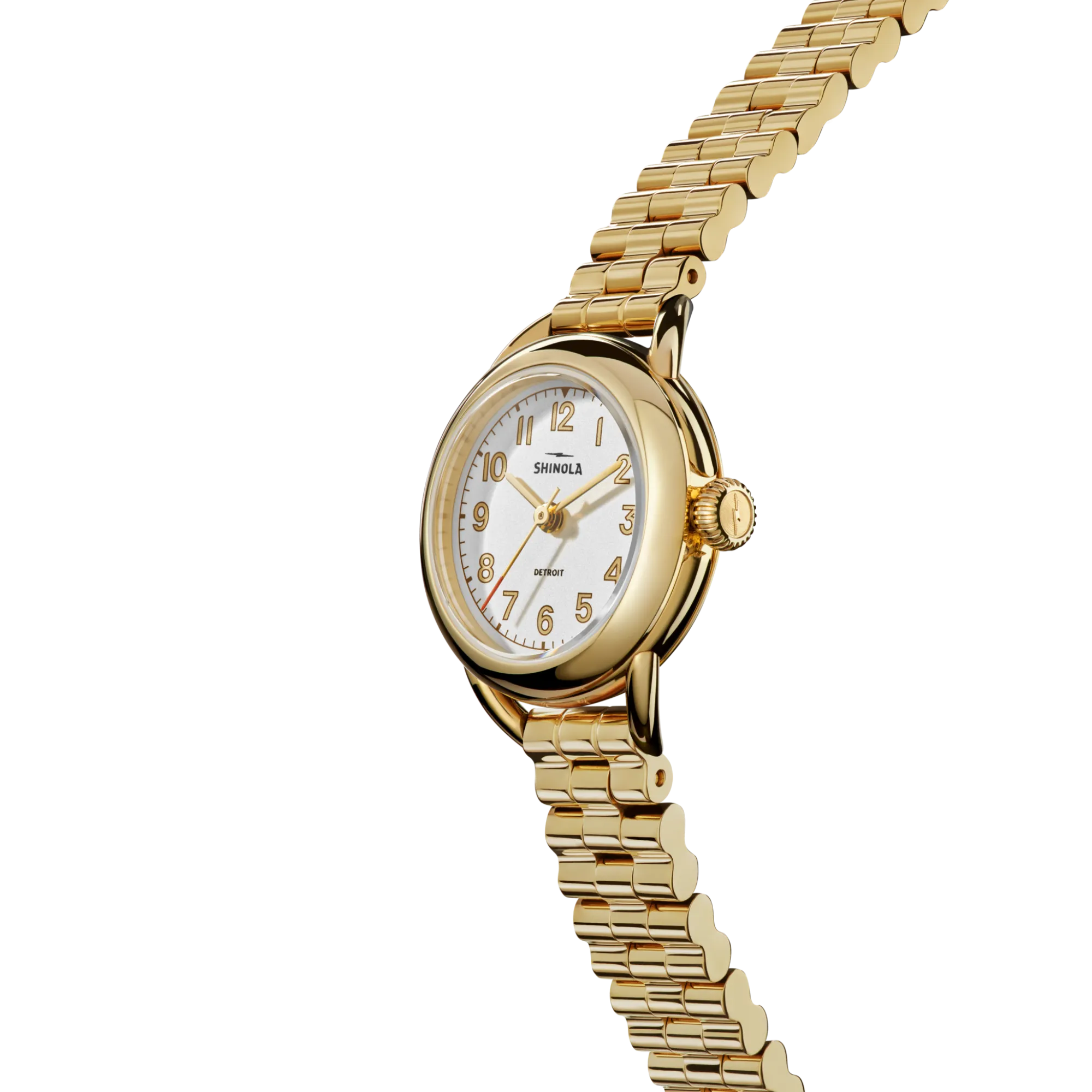 Shinola Runabout|Gold Watches|Runabout Watch Cream