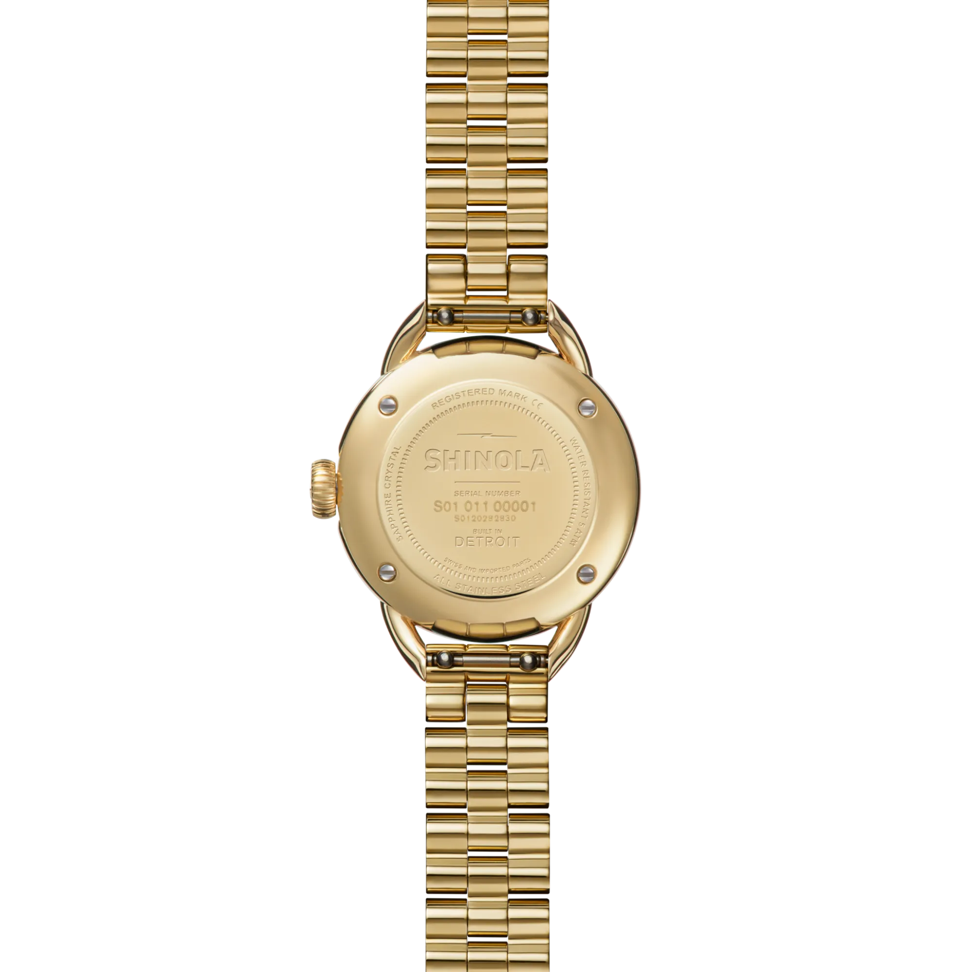Shinola Runabout|Gold Watches|Runabout Watch Cream