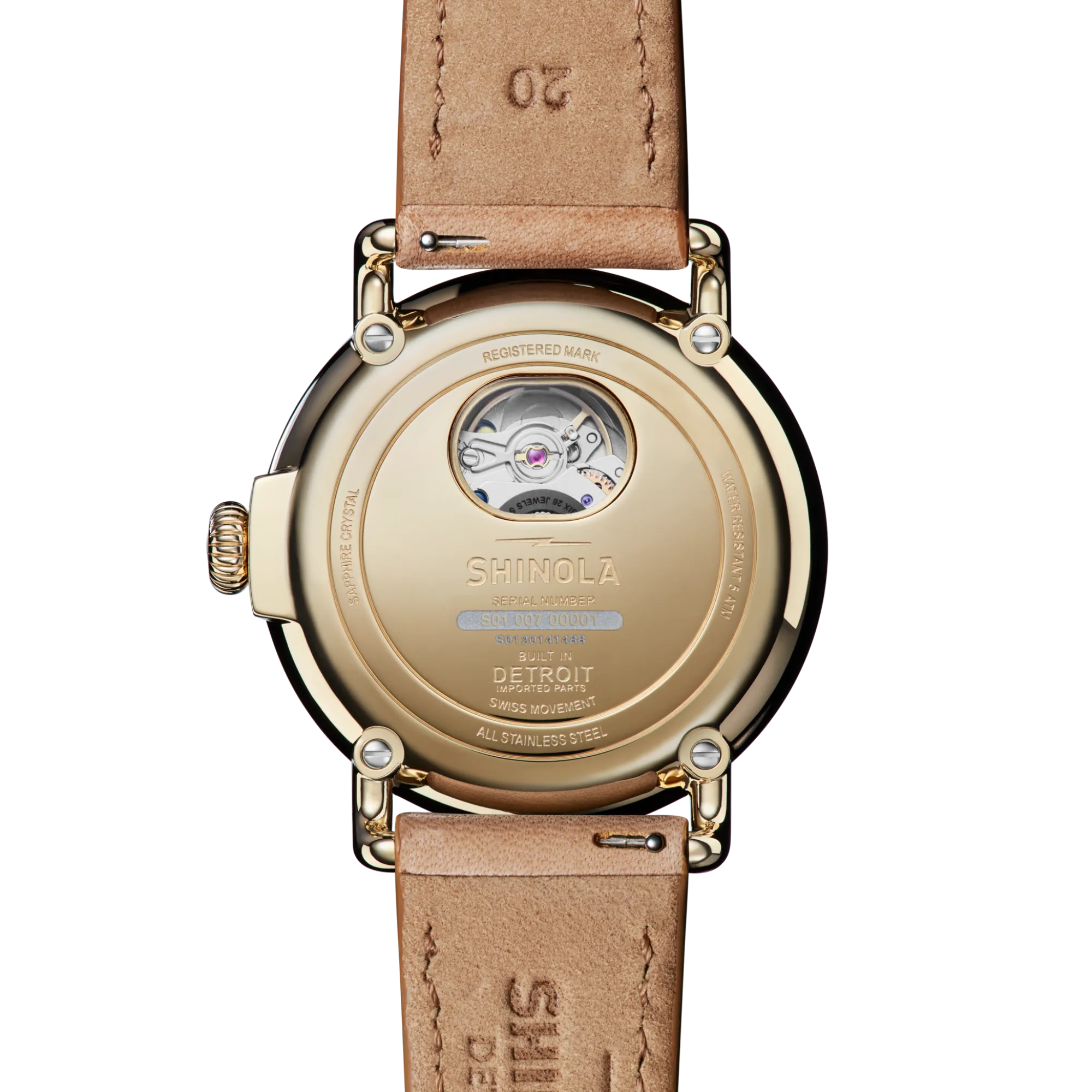 Shinola Women'S Watches|Shop All Women'S Watches|Runwell Automatic Watch White