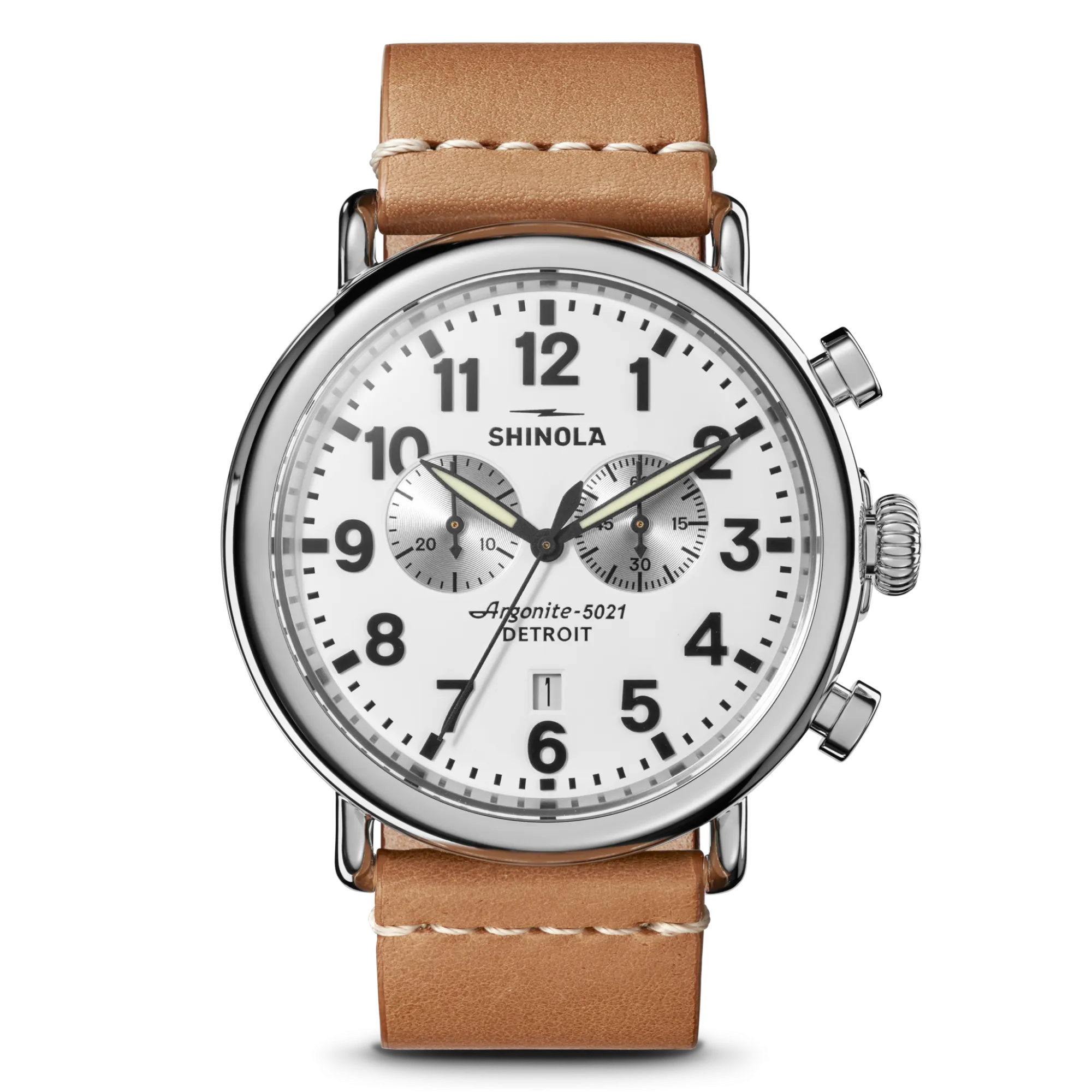 Shinola Chronograph Watches|Classic Watches|Runwell Chronograph Watch White