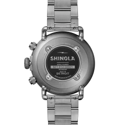 Shinola Chronograph Watches|Shop All|Runwell Chronograph West Wind Watch Gift Set with Additional Strap Black