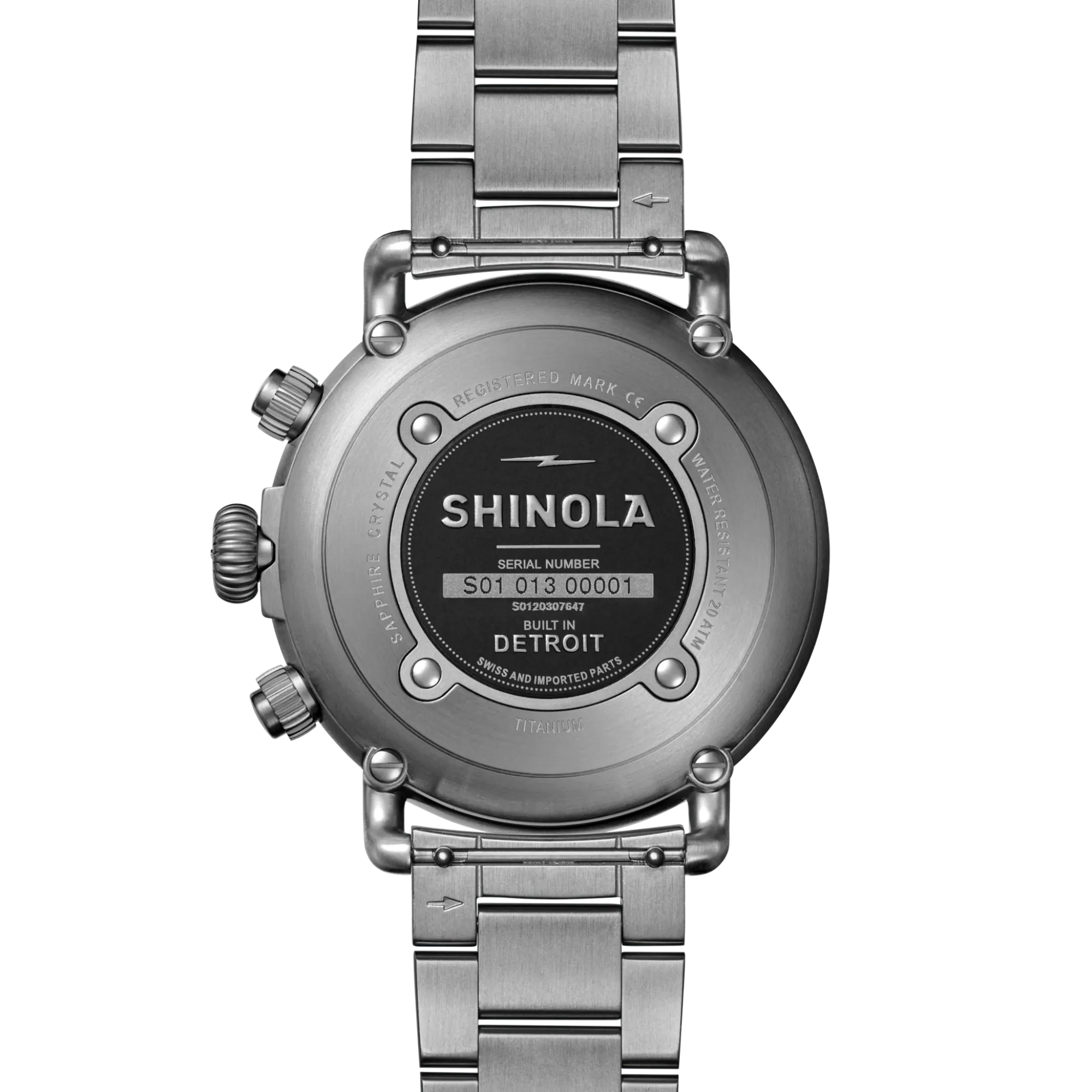 Shinola Chronograph Watches|Shop All|Runwell Chronograph West Wind Watch Gift Set with Additional Strap Midnight Blue