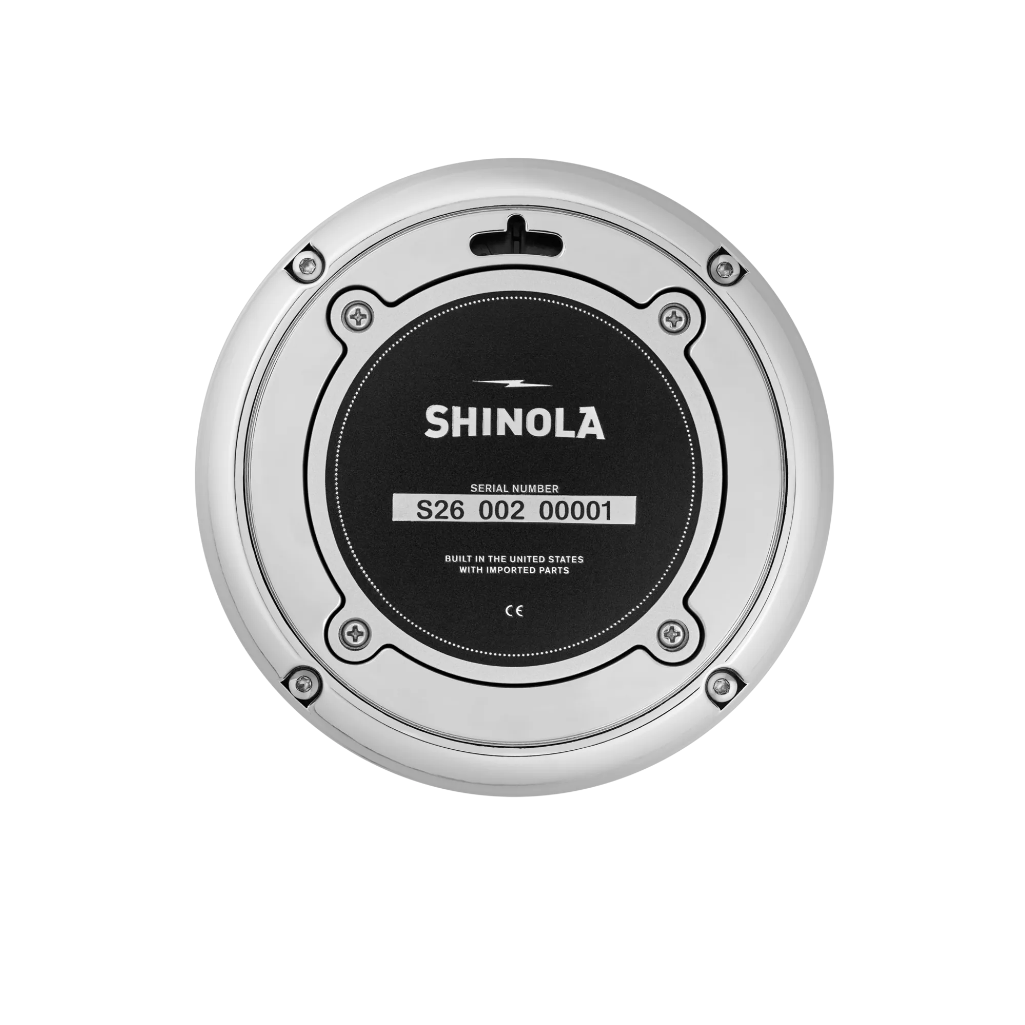 Shinola Shop All|Best Sellers|6" Runwell Clock Black