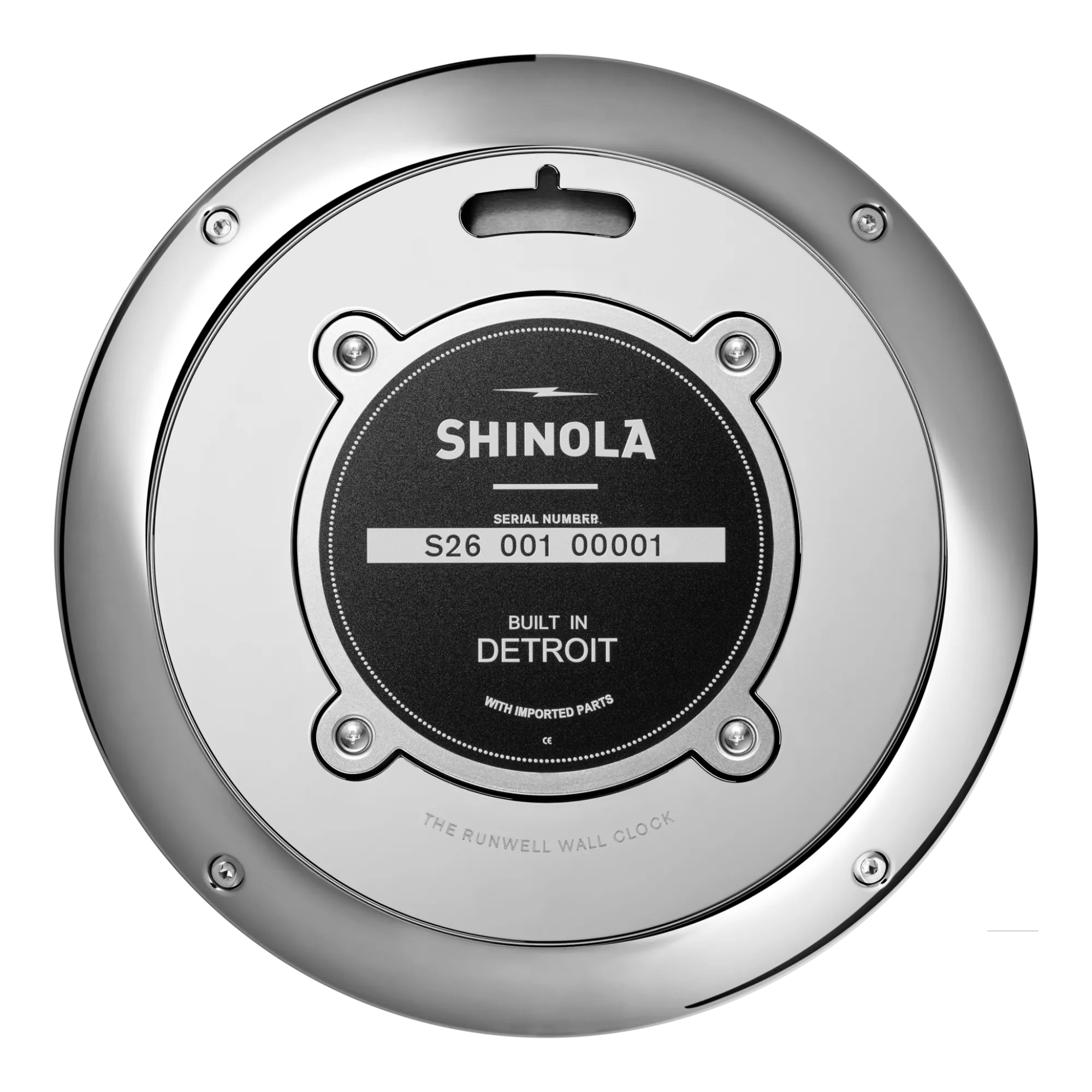Shinola Shop All|Best Sellers|14" Runwell Clock White/Silver