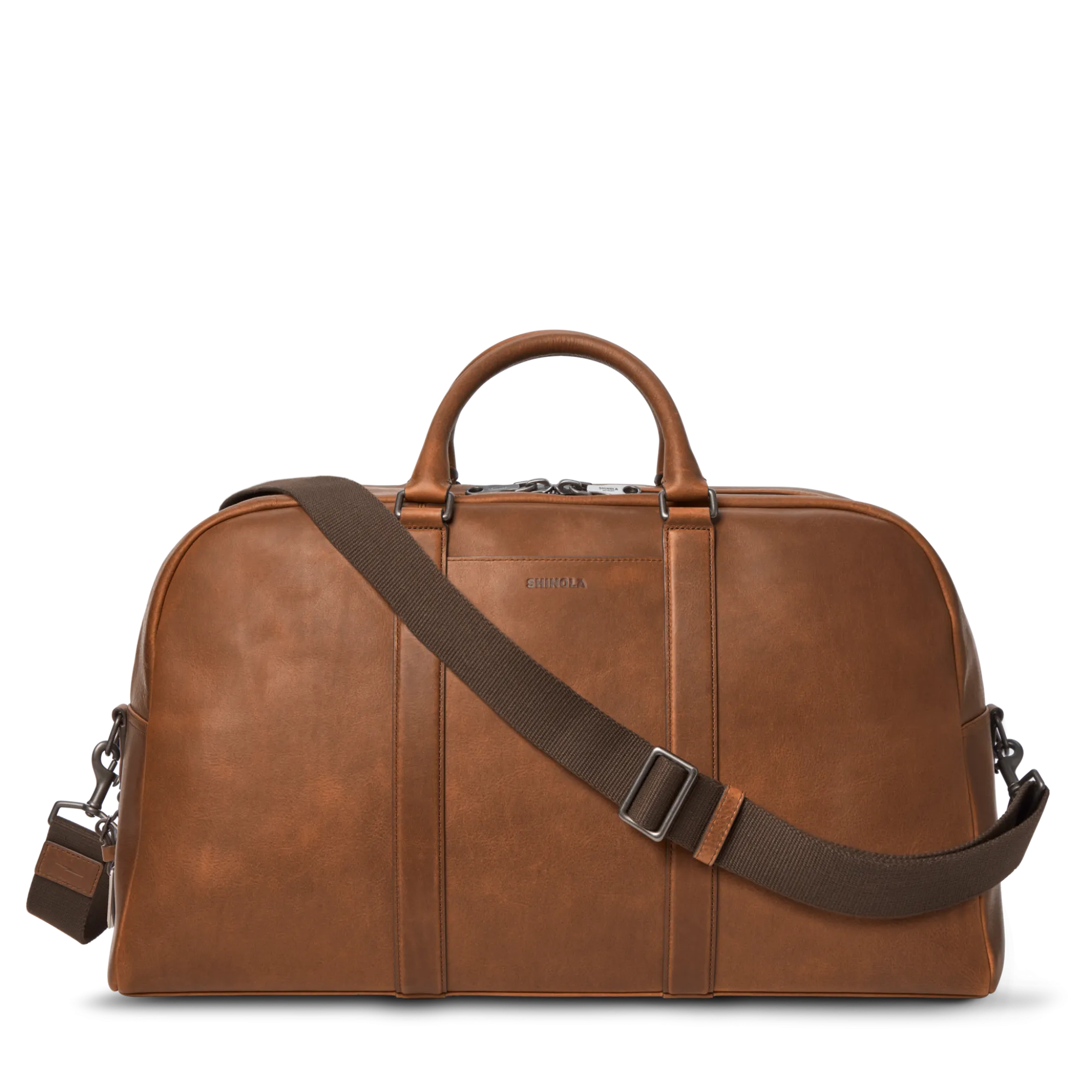Shinola Best Sellers|Duffle Bags|Runwell Duffle Bag Medium Brown