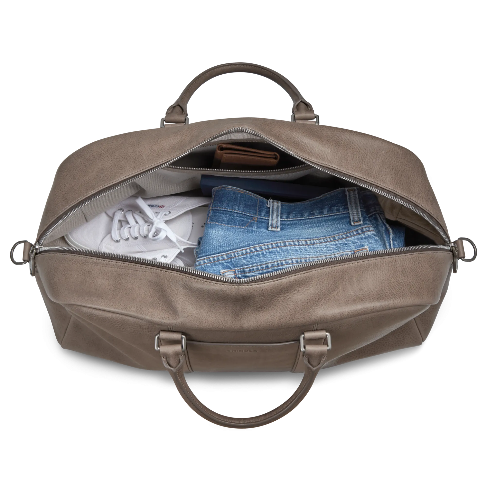 Shinola Duffle Bags|Shop All Men'S Leather & Bags|Runwell Duffle Bag Stone