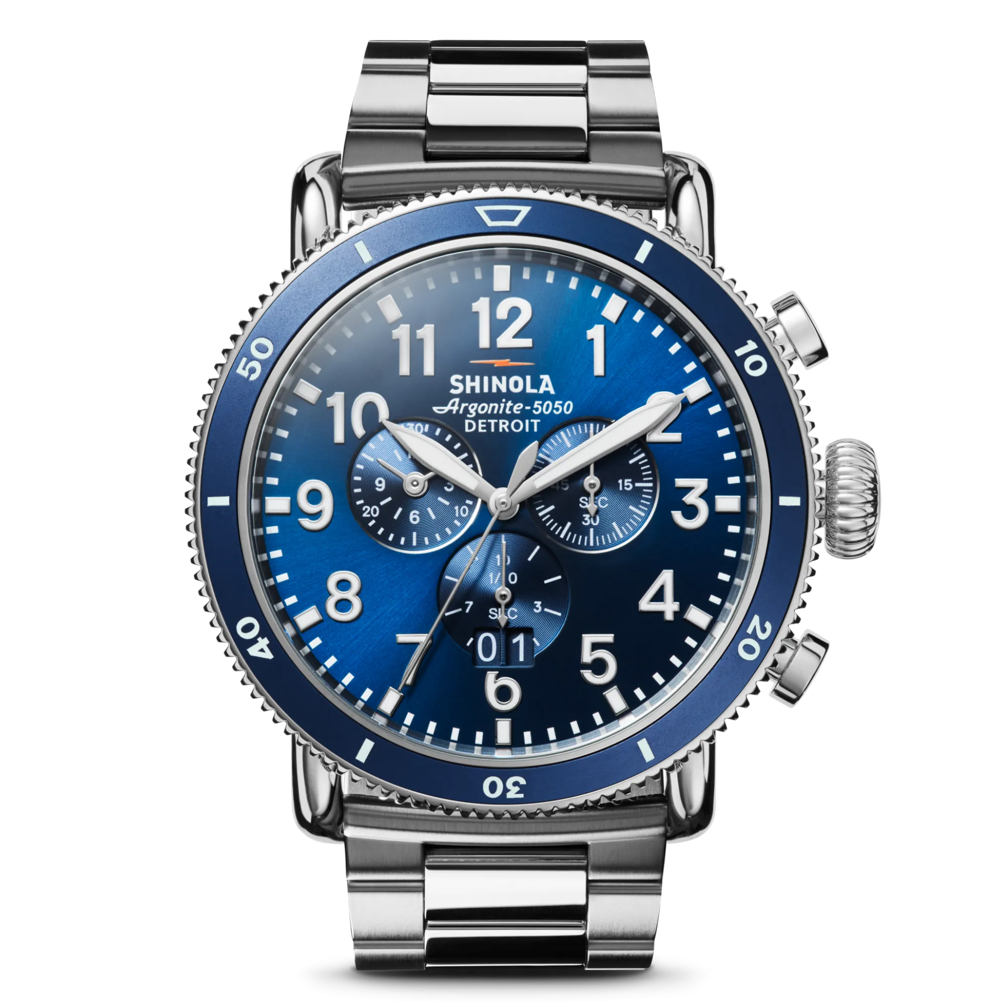 Shinola Best Sellers|Best Sellers|Runwell Sport Chronograph Watch Midnight Blue