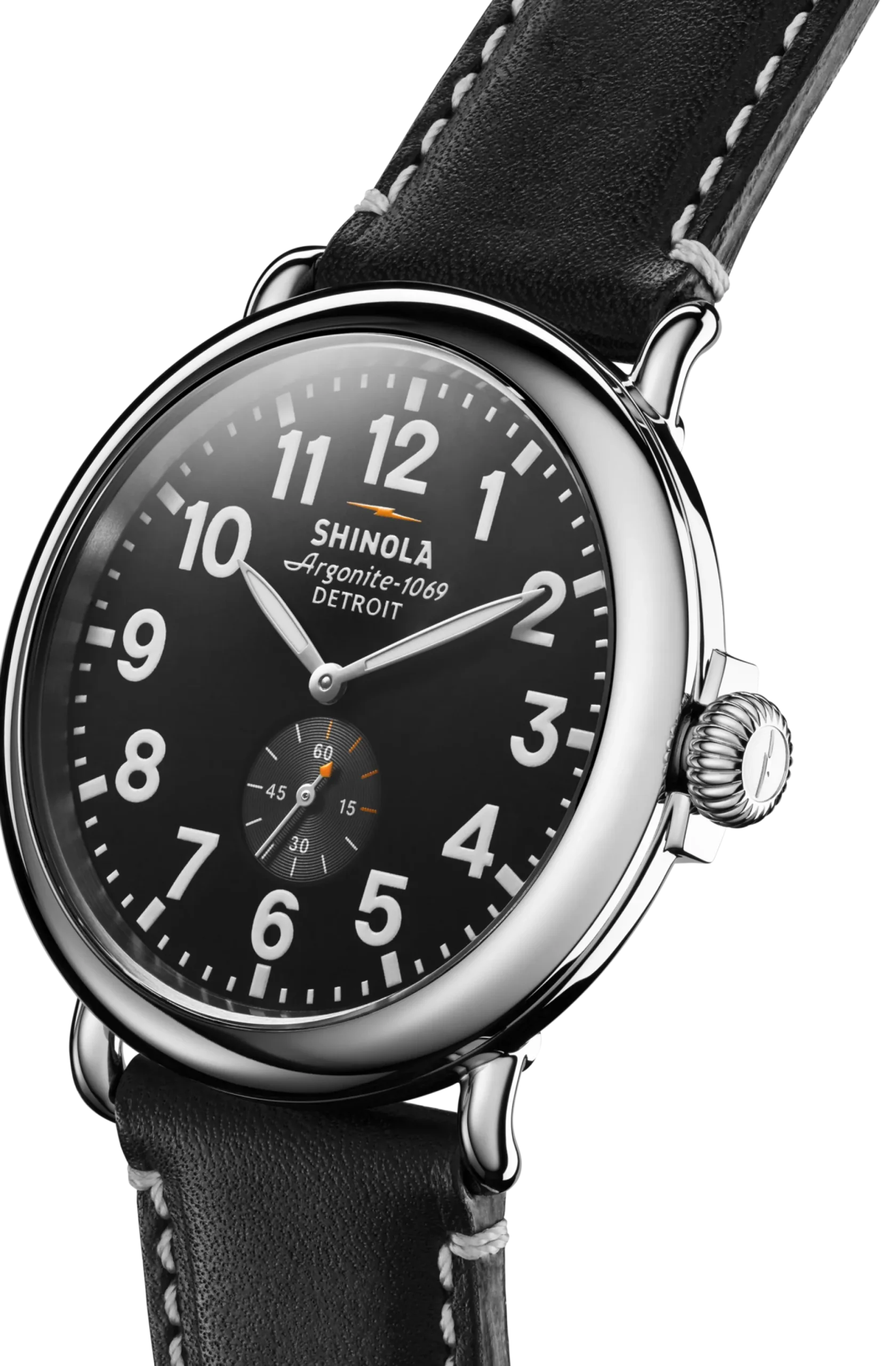 Shinola Best Sellers|Best Sellers|Runwell Watch Black