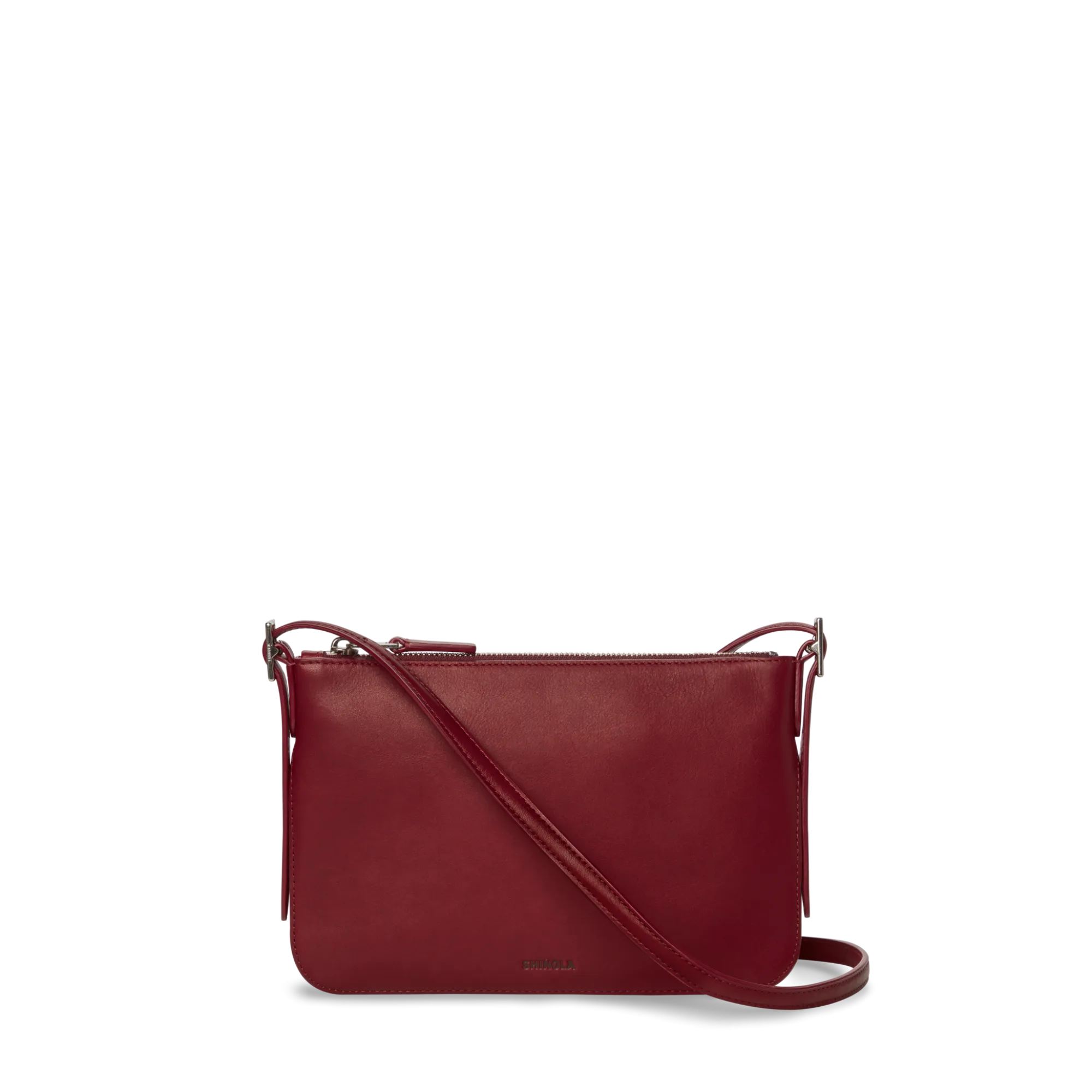 Shinola New Arrivals|Crossbody Bags|Small Bixby Crossbody Ruby