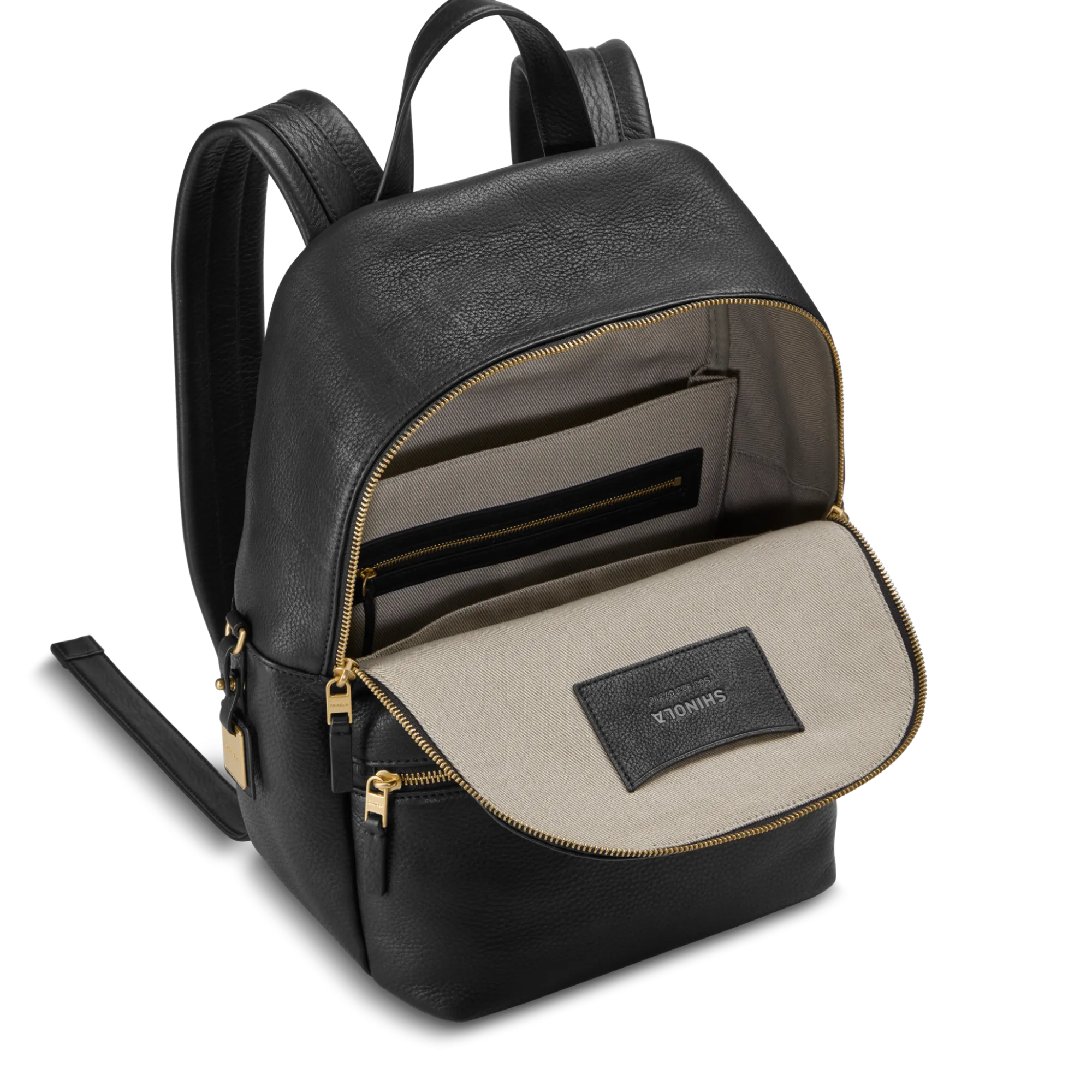 Shinola Backpacks|New Arrivals|Small Runwell Backpack Black