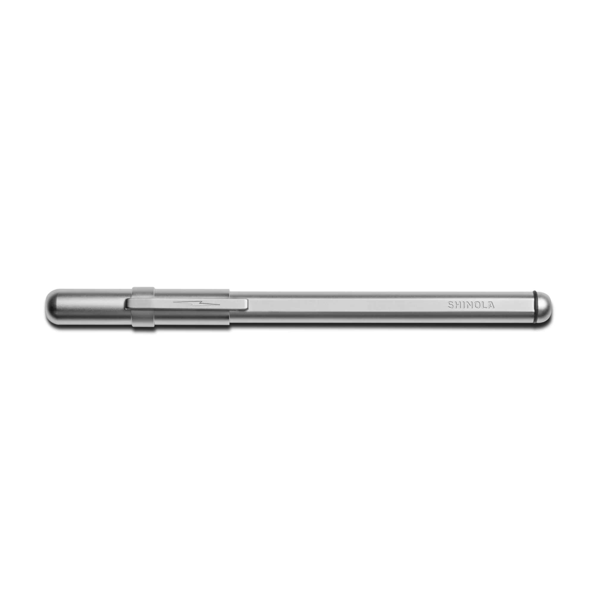 Shinola Shop All Stationery|Personalizable|Stainless Steel Studio Pen Matte Silver