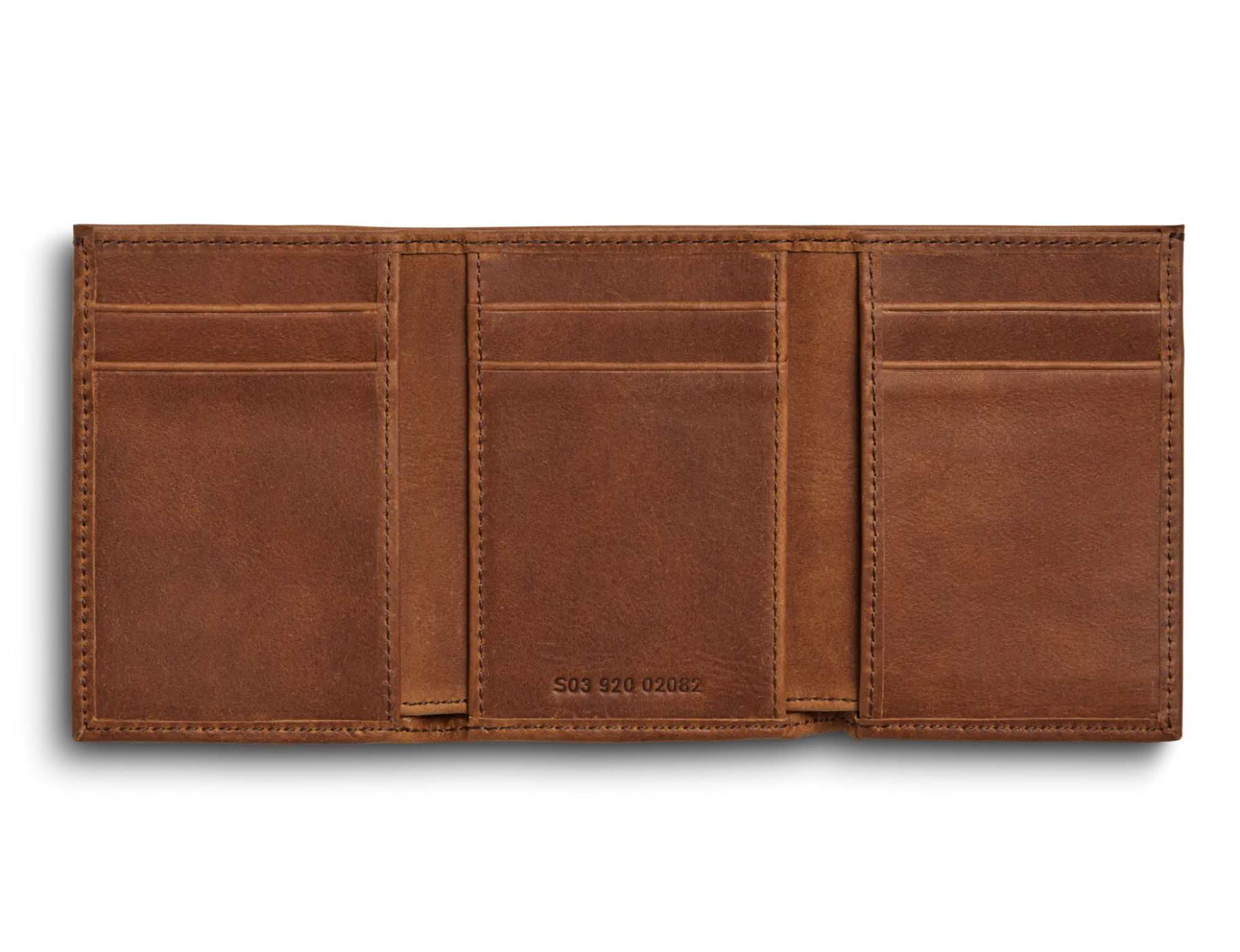 Shinola Monogrammable|Personalizable|Trifold Wallet Medium Brown
